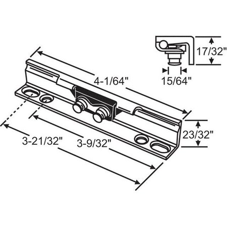 Strybuc Awning Bracket Assembly 39-691